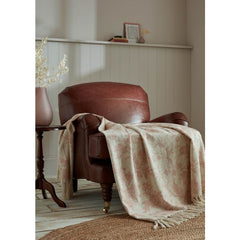 Laura Ashley Lloyd Plaster Pink Throw