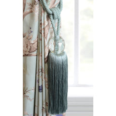 Laura Ashley Loren Glass Tassel Curtain Tieback