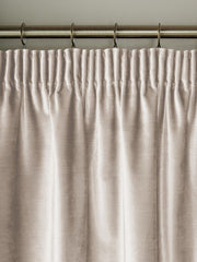 Laura Ashley Loretta Pale Truffle Pencil Pleat Curtains