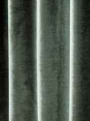 Laura Ashley Loretta Sage Green Pencil Pleat Curtains