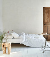 Designers Guild Loweswater Chalk White Bedding