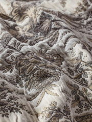 Laura Ashley Marlbrook Jacquard Truffle 120x170cm Throw