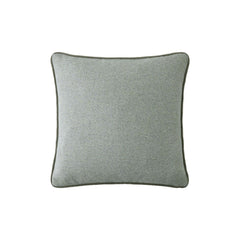 Laura Ashley Milbourne Herringbone Grey Sage 45x45cm Microfibre Cushion