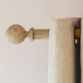 Laura Ashley Mitchell 28mm Eyelet Pole, Washed Oak