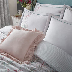 Laura Ashley Mosedale Posy Soft Natural Duvet Cover and Pillowcase Set