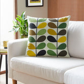 Orla Kiely Multi Stem Fern/Ochre 50x50cm Microfibre Cushion