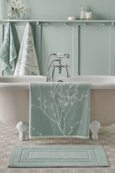 Laura Ashley Duck Egg Pussy Willow Towel