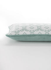 Laura Ashley Norton Sage 30x50cm Microfibre Cushion