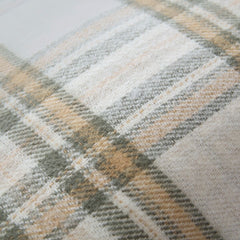 Laura Ashley Padbury Check Olive 45x45cm Microfibre Cushion