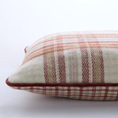 Laura Ashley Padbury Check Russet 45x45cm Microfibre Cushion