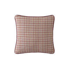 Laura Ashley Padbury Check Russet 45x45cm Microfibre Cushion