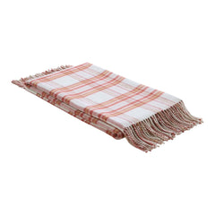 Laura Ashley Padbury Check Russet 150x200cm Throw