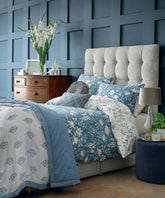Laura Ashley Parterre Seaspray Duvet Cover and Pillowcase Set