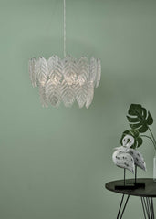 Phillipa Glass Pendant Dar Lighting PHI0308