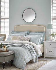 Laura Ashley Pussy Willow Duck Egg Duvet Cover and Pillowcase Set