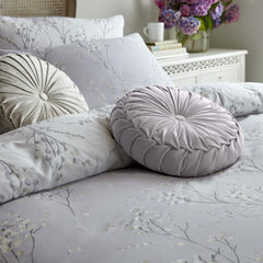 Laura Ashley Pussy Willow Lavender Duvet Cover and Pillowcase Set