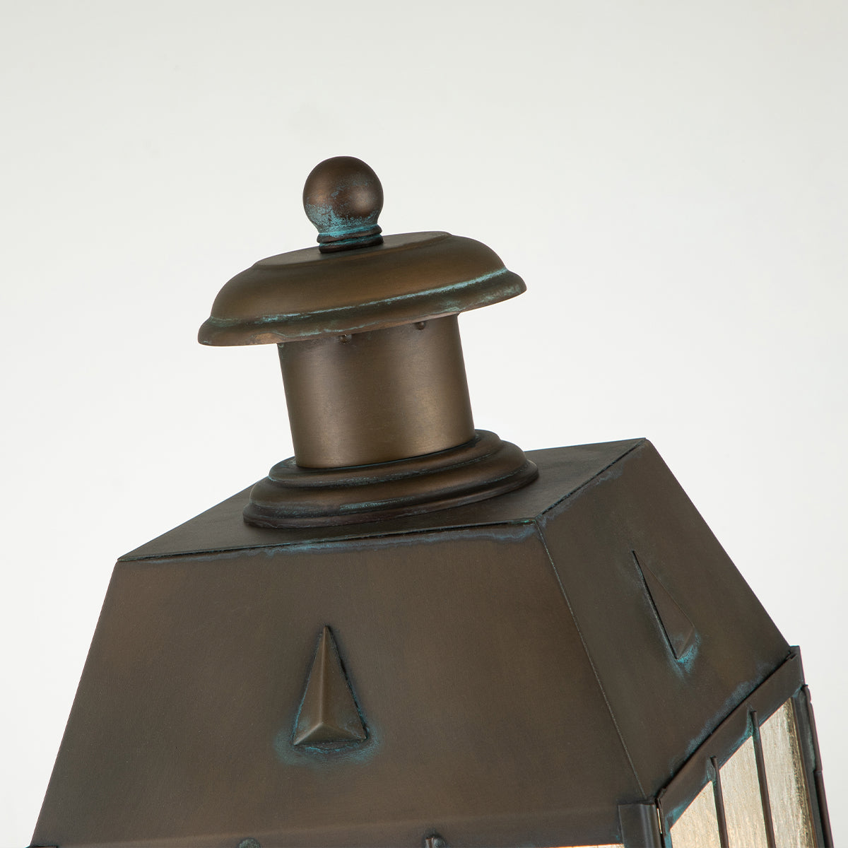 Nantucket 3 Light Large Pedestal Lantern - Quintiesse Lighting