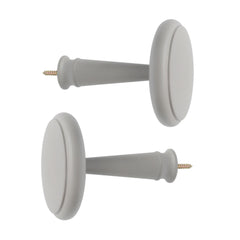 Laura Ashley Ribbed Ball Holdback, Pale Dove Grey