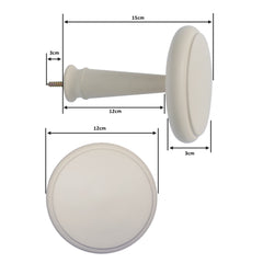 Laura Ashley Ribbed Ball Holdback, Soft Natural