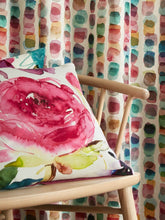 Bluebellgray Rose Fuchsia Microfibre 45x45cm Cushion