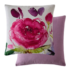 Bluebellgray Rose Fuchsia Microfibre 45x45cm Cushion