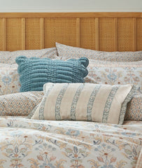 Laura Ashley Scalloped Seaspray Microfibre 43x43cm Cushion