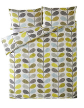 Orla Kiely Scribble Stem Duckegg/Seagrass Bedding