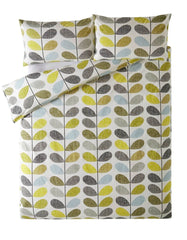 Orla Kiely Scribble Stem Duckegg/Seagrass Bedding