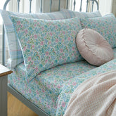 Laura Ashley Sherston Floral Powder Blue Fitted Sheet
