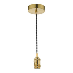 1 Light Suspension In Brass SES/ E14