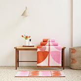 Orla Kiely Stem Bloom Duo Blush Towels