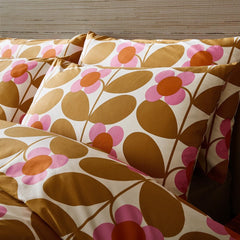 Orla Kiely Stem Bloom Saffron Bedding