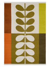Orla Kiely Stem Check Hazel / ochre Towels