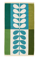 Orla Kiely Stem Check Willow Towels