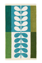 Orla Kiely Stem Check Willow Towels