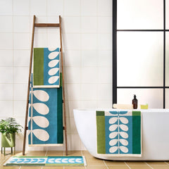 Orla Kiely Stem Check Willow Towels