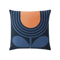 Orla Kiely Striped Tulip Indigo Microfibre 45x45cm Cushion