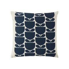 Orla Kiely Striped Tulip Indigo Microfibre 45x45cm Cushion