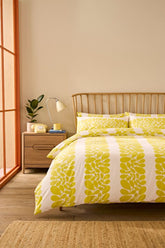 Orla Kiely Sycamore Stripe Yellow Bedding