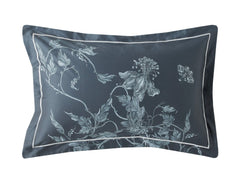 Timorous Beasties Tendril Spill Navy Bedding