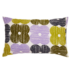 Orla Kiely Textured Flower Lilac/moss Bedding