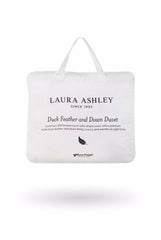 Laura Ashley White Premium Duck Feather and Down Duvet 13.5 Tog