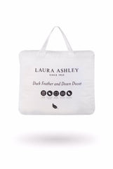 Laura Ashley White Premium Duck Feather and Down Duvet 13.5 Tog
