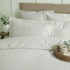 Sophie Allport Uppingham Stripe Mint Green Bedding
