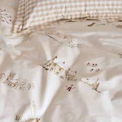 Sophie Allport Winter Scene Off White Bedding