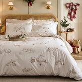 Sophie Allport Winter Scene Off White Bedding