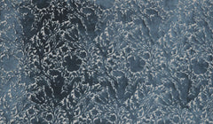 William Morris At Home Fabric, Flora And Foliage Compton Silhouette Velvet, Indigo