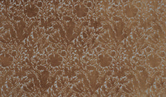 William Morris At Home Fabric, Flora And Foliage Compton Silhouette Velvet, Terracotta