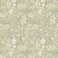 William Morris At Home Fabric, Flora And Foliage Double Bough, Apple