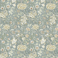William Morris At Home Fabric, Flora And Foliage Double Bough, Bluebird